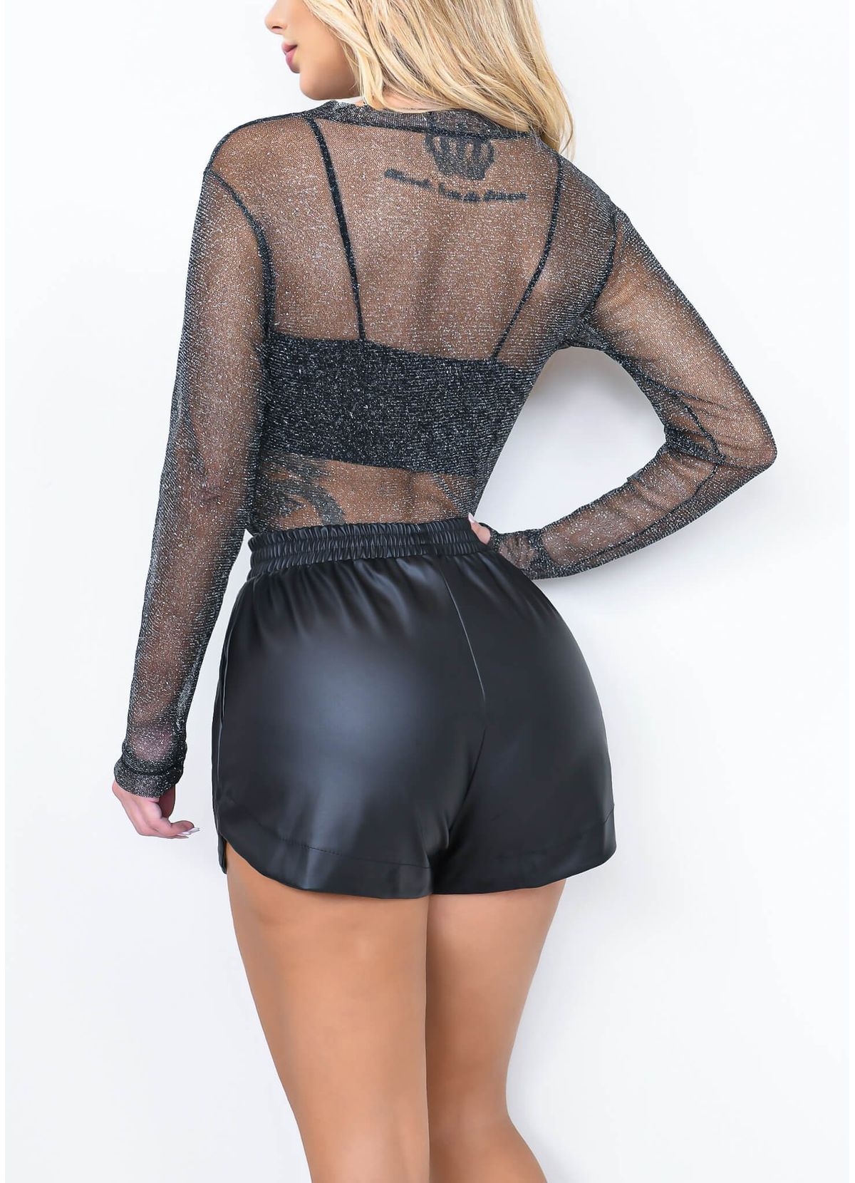 Body Tule Lurex - Rouparia Fashion